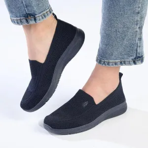 Soft Style By Hush Puppies Rimba Knit Loafer  - Navy