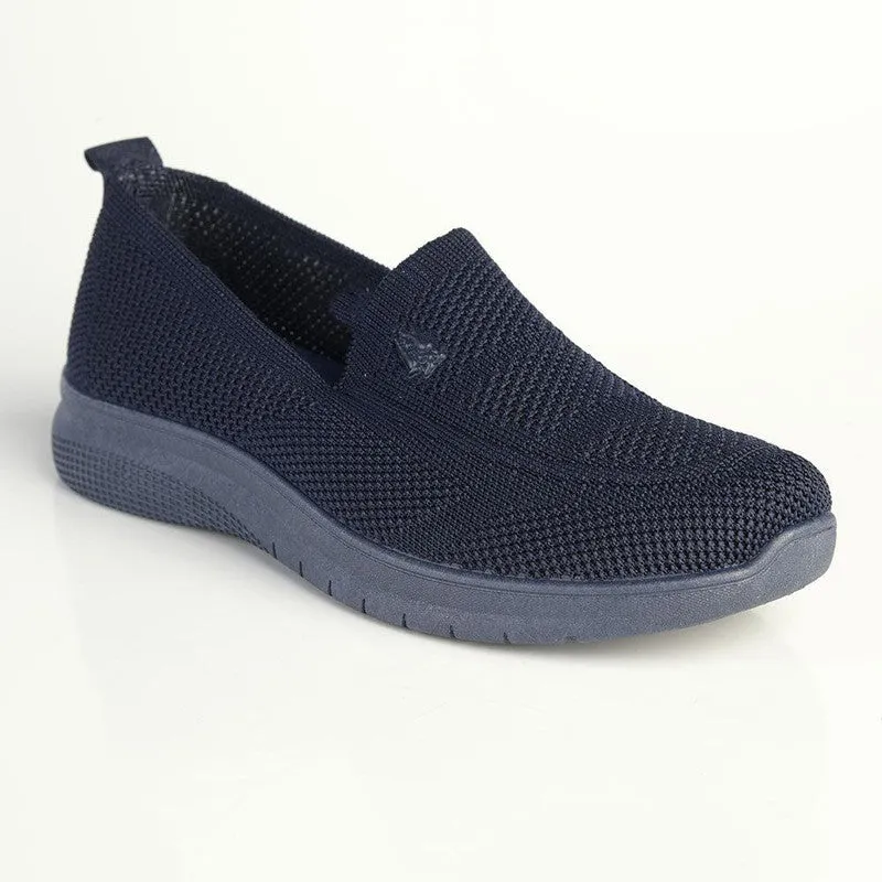 Soft Style By Hush Puppies Rimba Knit Loafer  - Navy