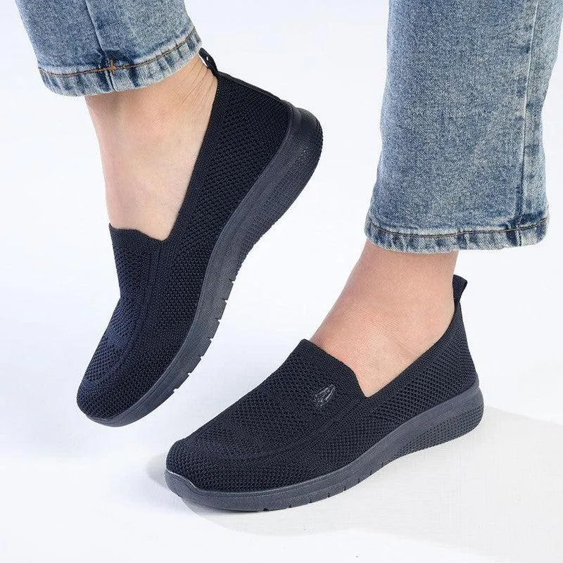 Soft Style By Hush Puppies Rimba Knit Loafer  - Navy
