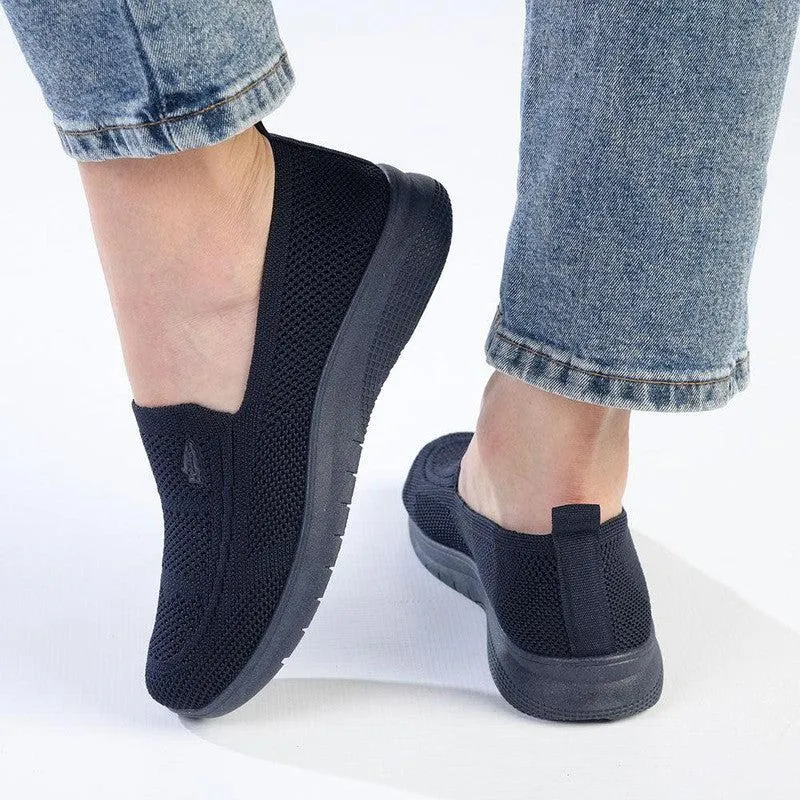 Soft Style By Hush Puppies Rimba Knit Loafer  - Navy