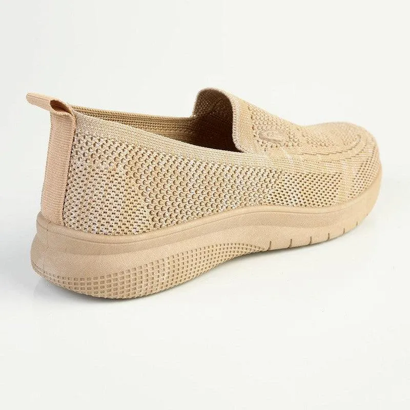 Soft Style By Hush Puppies Rimba Melange Knit Loafer - Taupe