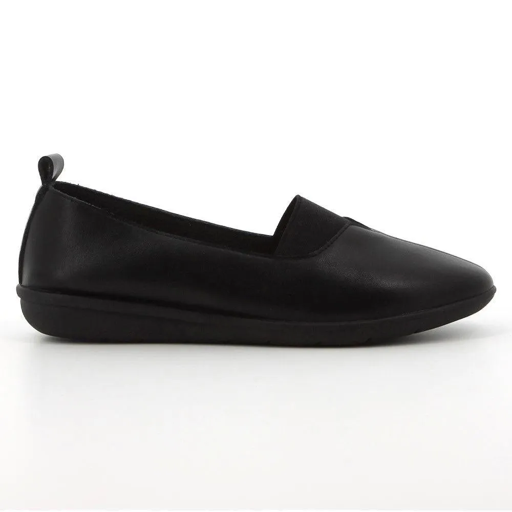 Soft Style By Hush Puppy Cara Flats - Black