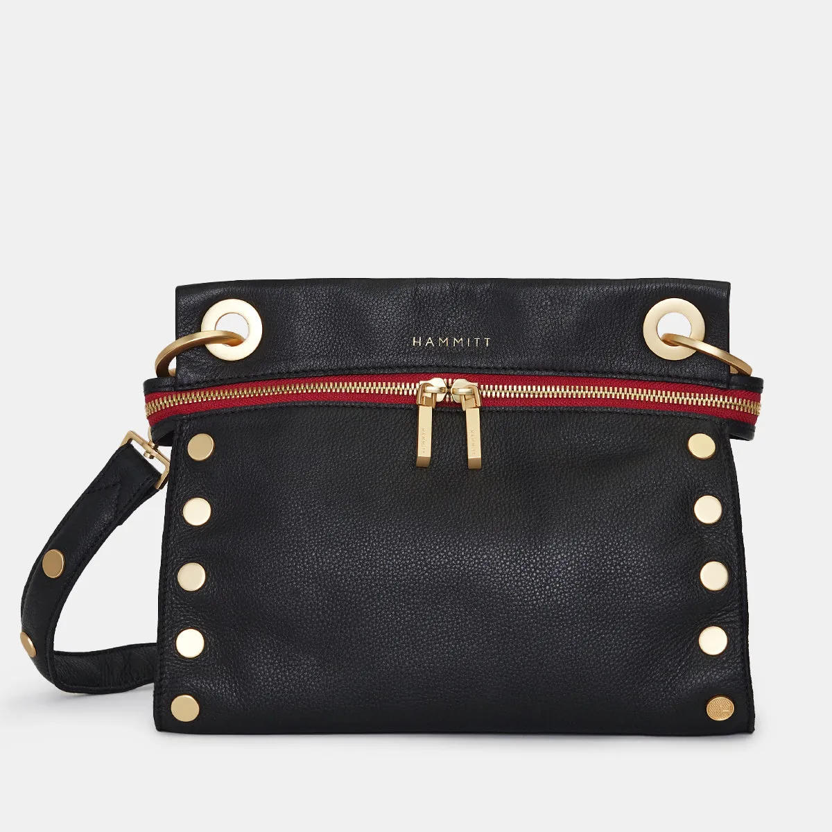 Tony Signature | Black/Brushed Gold Red Zip | Med
