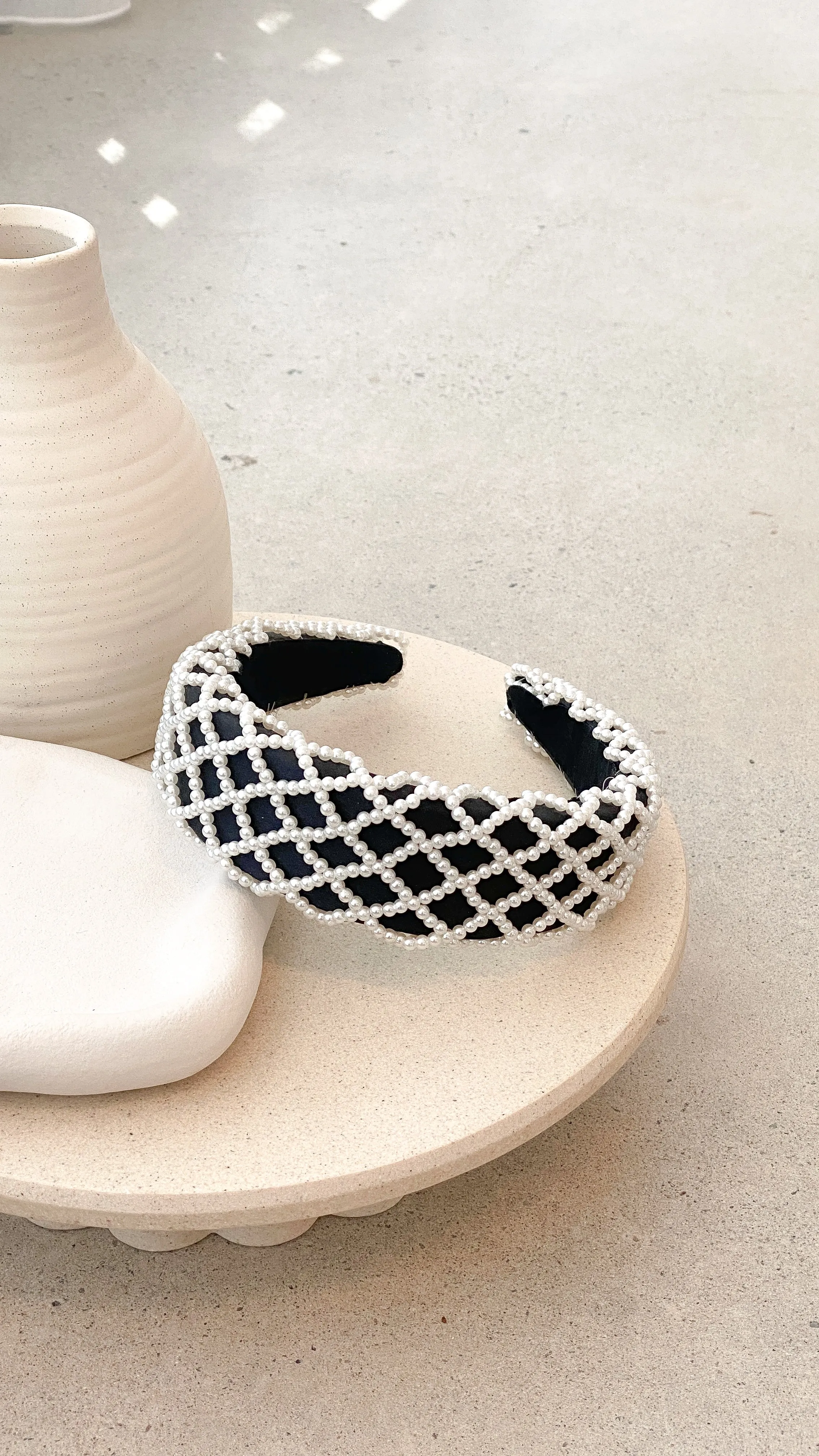 Valencia Headband - Black