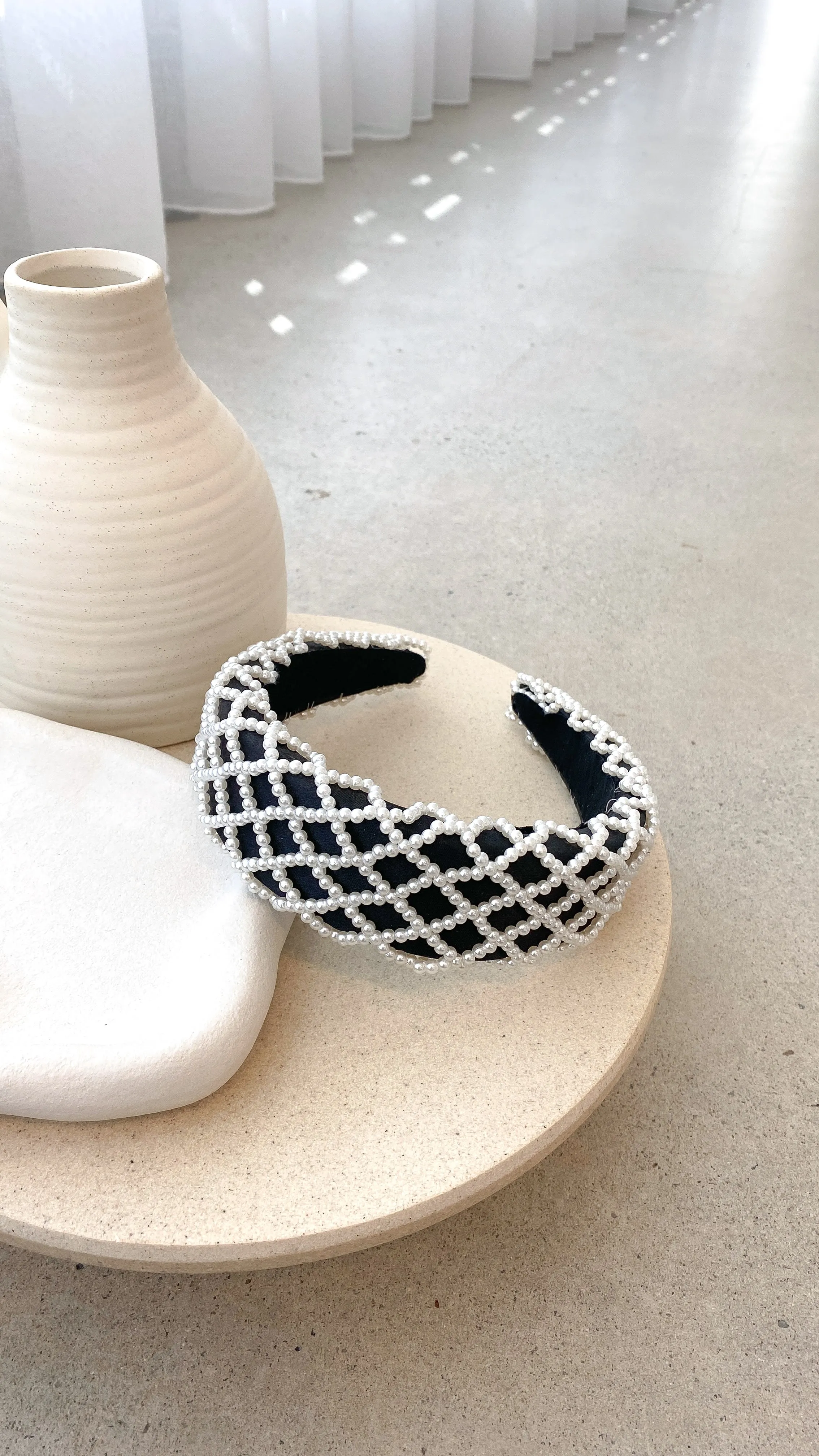 Valencia Headband - Black