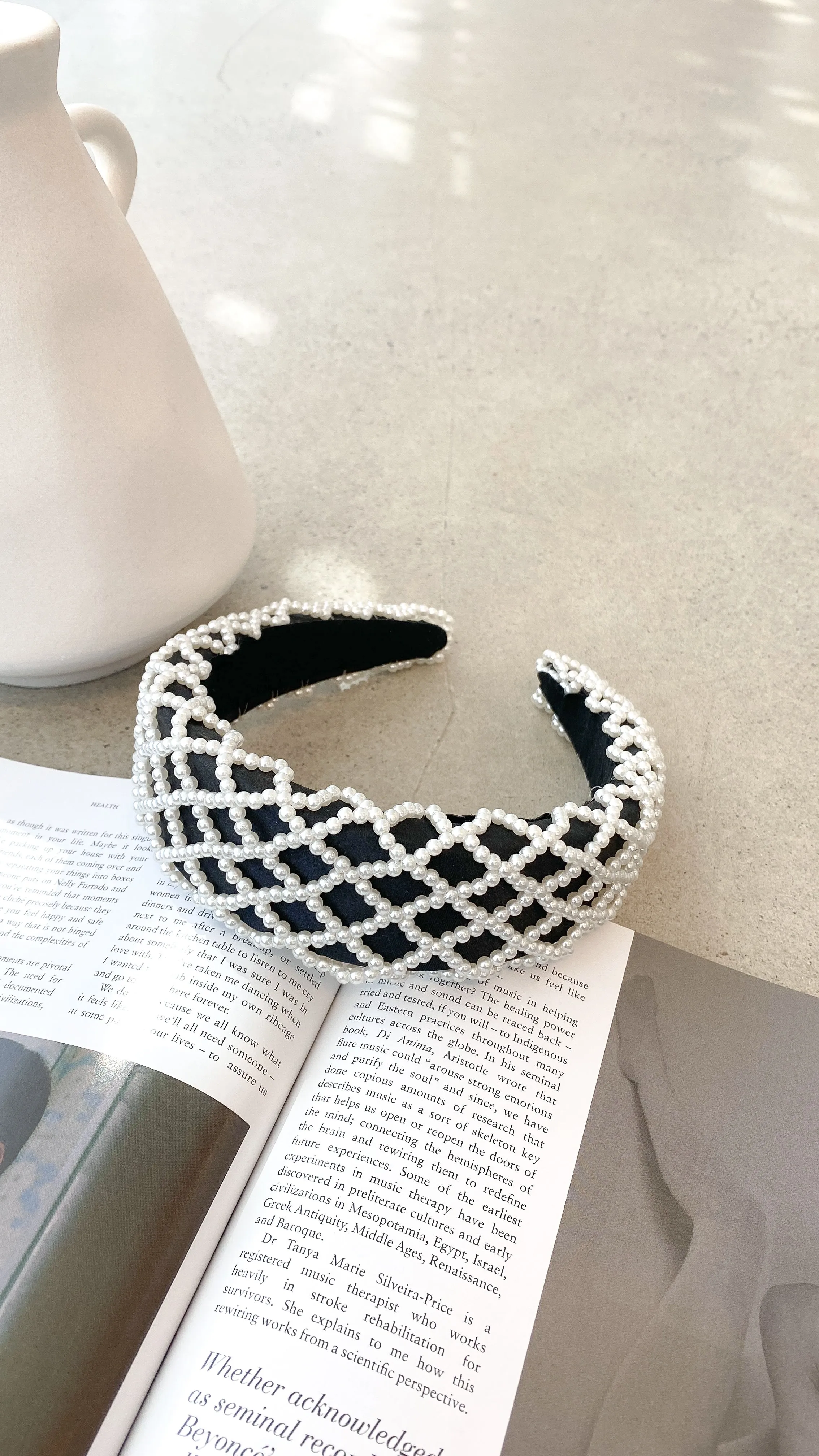 Valencia Headband - Black
