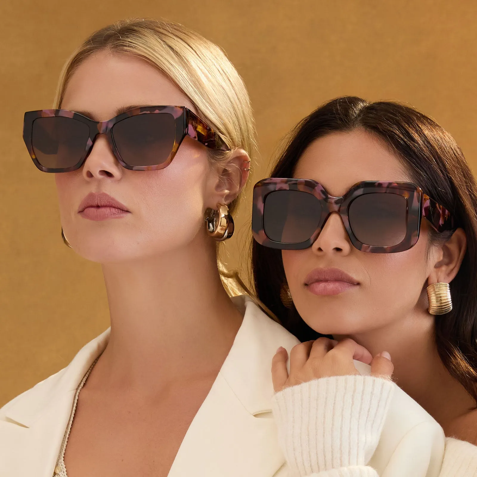 VIVIENNE - TORINO TORTOISE   BROWN GRADIENT SUNGLASSES