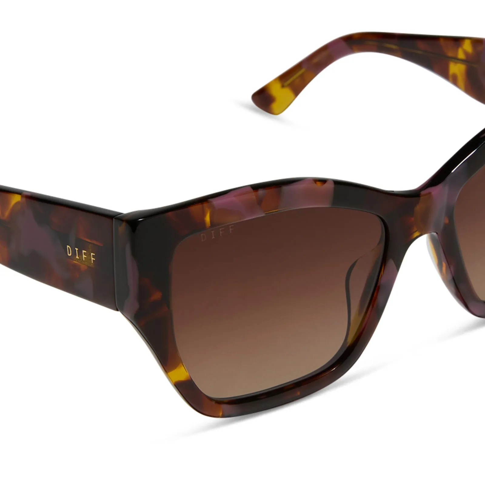 VIVIENNE - TORINO TORTOISE   BROWN GRADIENT SUNGLASSES