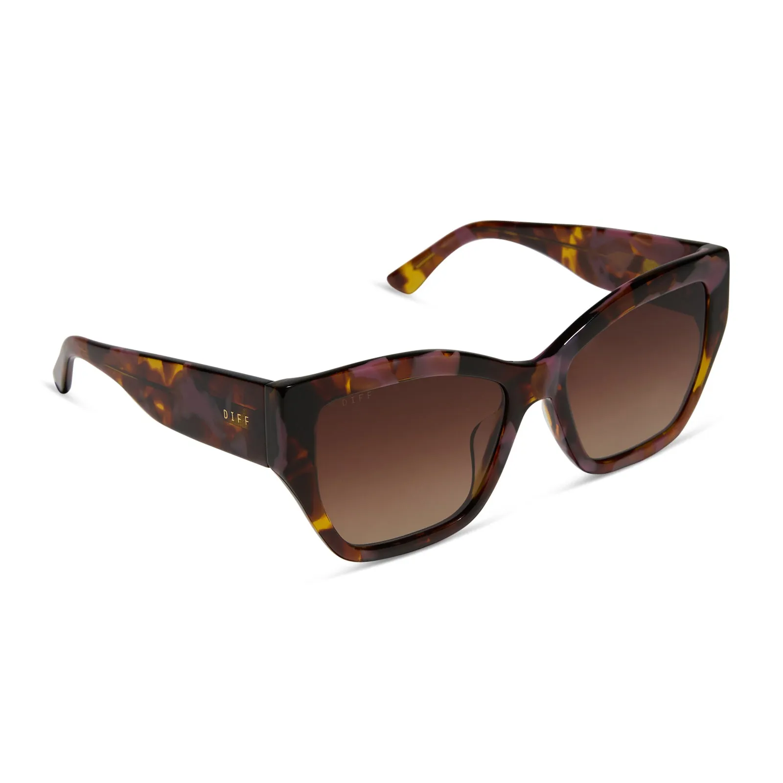 VIVIENNE - TORINO TORTOISE   BROWN GRADIENT SUNGLASSES