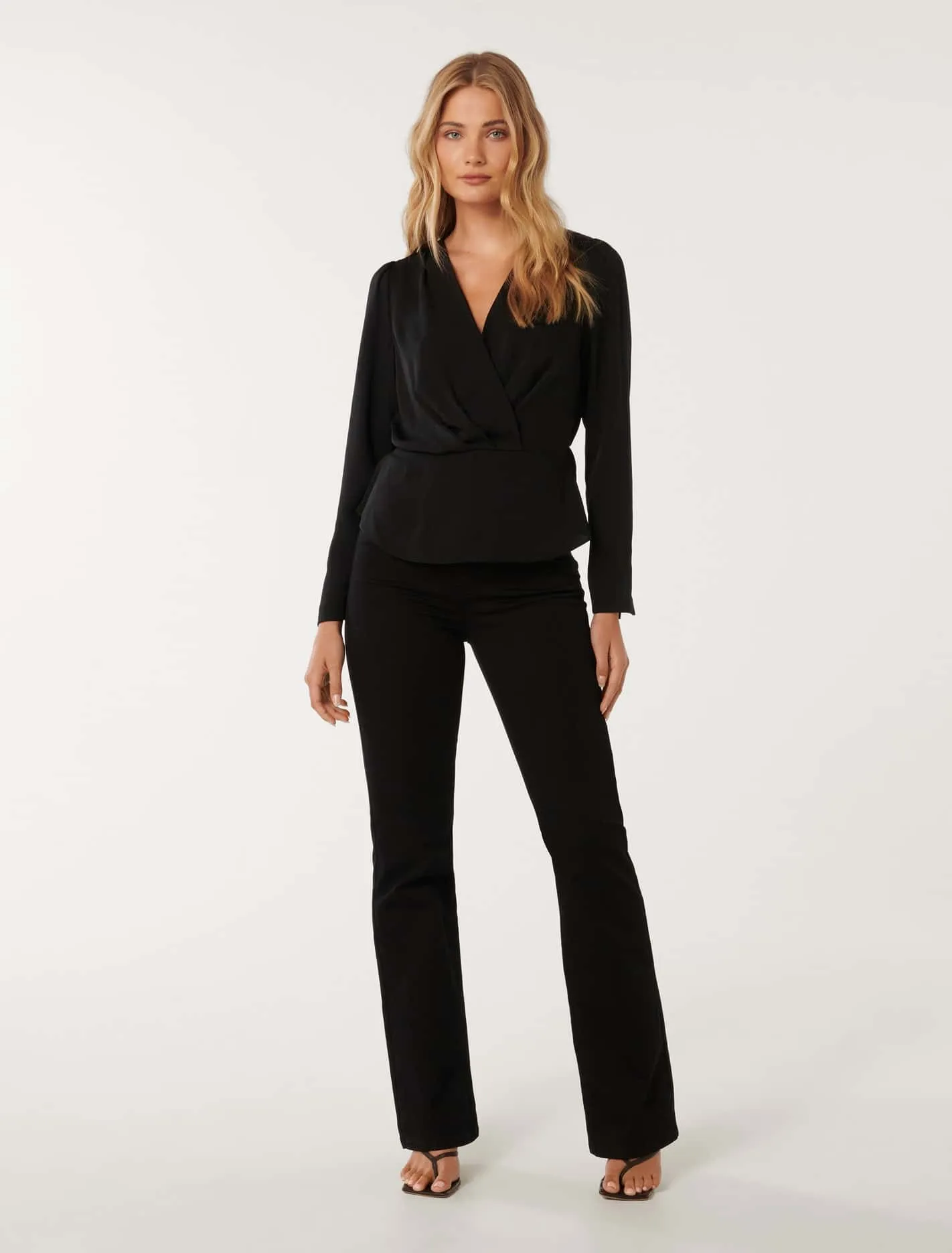 Whitney Wrap Blouse