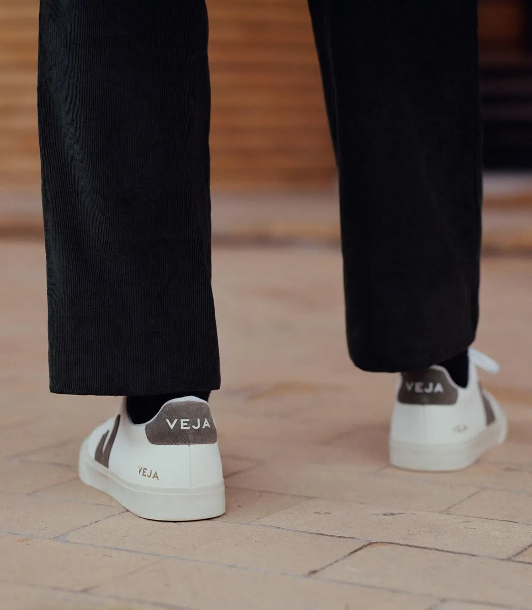 Women's CAMPO LEATHER WHITE KAKI