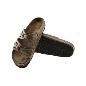 Women's Granada Soft Footbed (Oiled Leather) - Tobacco Brown
