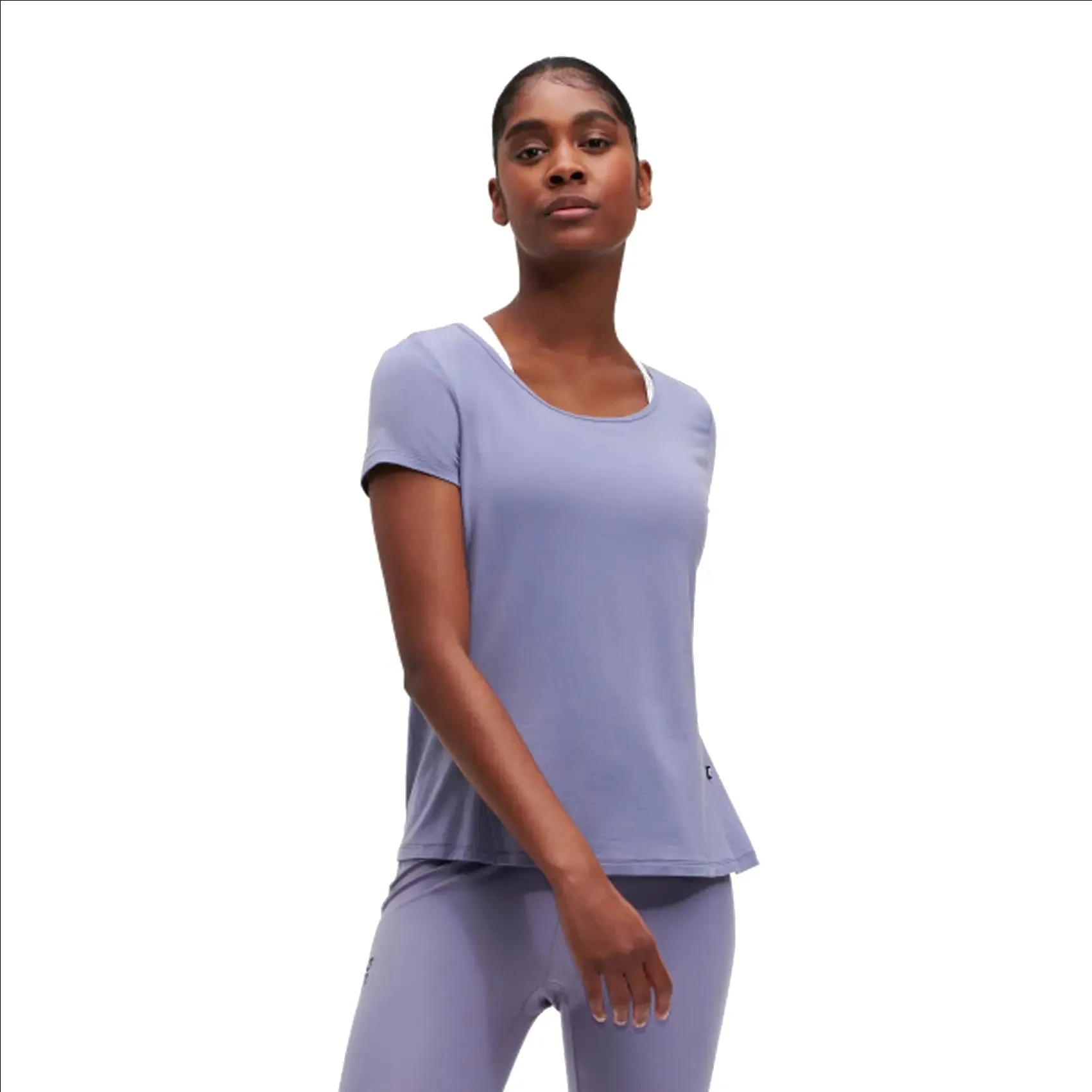 Womens On Running Active T Breathe - Granite